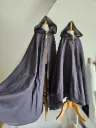 Medieval or Renaissance Linen Cape