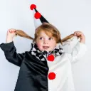 Harlequin HAT and HARLEQUIN collar