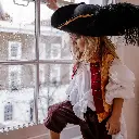 Pirate Costume: Vest & Trousers 