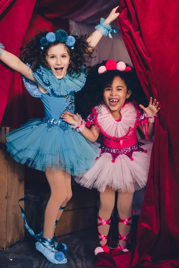 Circus Gymnast Costume (3-4 Jahre (Gr.104), türkis)