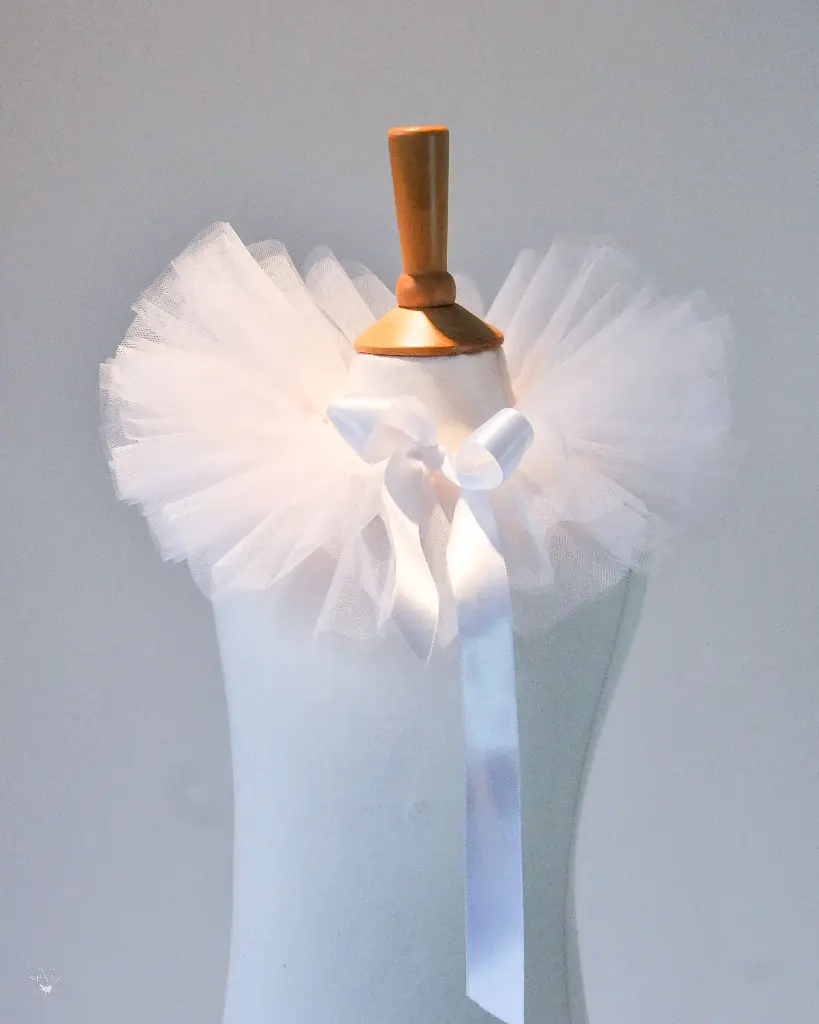 Tulle Collar (blanc)