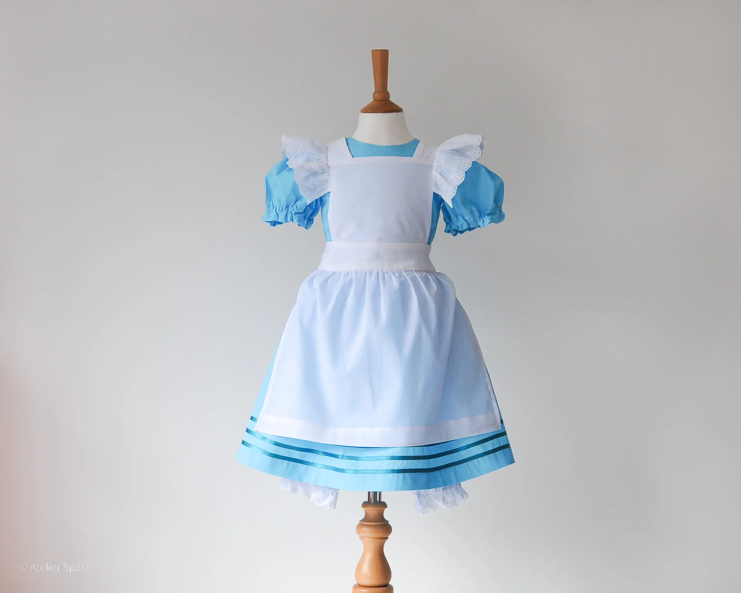 blue alice dress Light Blue Alice in wonderland Dress vintage light blue victorian dress main image 0