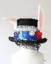 White Rabbit Top Hat 