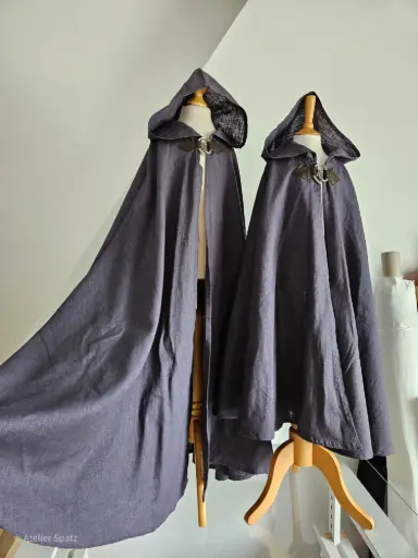 Linen Costume Cloak