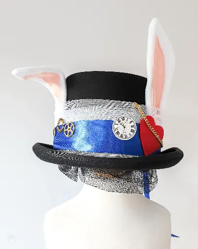 White Rabbit Top Hat 